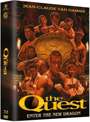The Quest (1996) (Cover B, Limited Edition, Mediabook, Blu-ray + DVD)