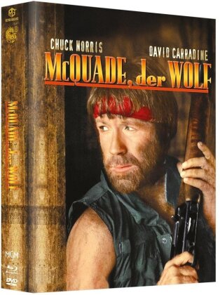 McQuade, der Wolf (1983) (Cover B, Limited Edition, Mediabook, Blu-ray + DVD)