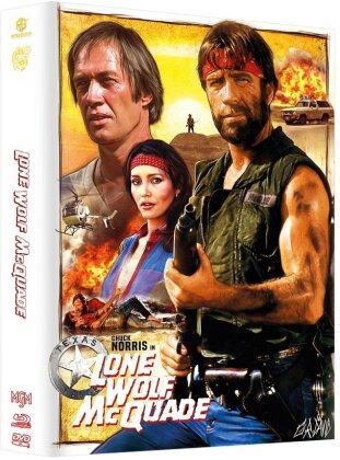 Lone Wolf McQuade (1983) (Cover A, Limited Edition, Mediabook, Blu-ray + DVD)