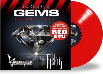 Vengeance & Tykkus - Gems Vol. 3 (Limited Edition, Red Vinyl, LP)