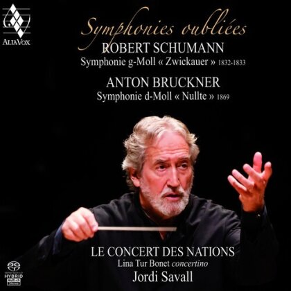 Le Concert des Nations, Robert Schumann (1810-1856), Anton Bruckner (1824-1896) & Jordi Savall - Symphony In G Minor / Sym No.2