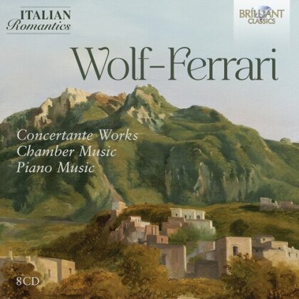 Costantino Catena & Ermanno Wolf-Ferrari (1876-1948) - Wolf-Ferrari: Concertante Works Chamber Music Pno (Boxset, 8 CDs)