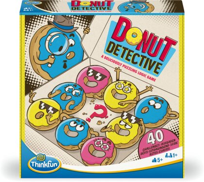 ThinkFun Donut Detective - Denkspiel ab 5 Jahre
