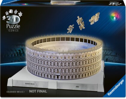 3D Puzzle Iconics: Kolosseum Rom - mit Licht