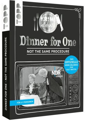 Krimi al dente - Dinner for One: Not the same procedure. Das offizielle Krimi-Erlebnis zum Kult-Sketch