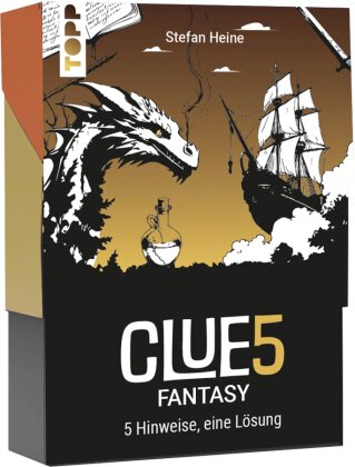CLUE5 #Fantasy. 5 Hinweise - nur eine Lösung. Das Trend-Quiz für deine Tasche