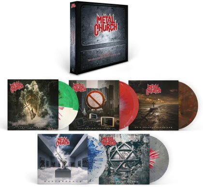 Metal Church - Reforged: The Remastered Collection (1999-2013) (Boxset, Limited Edition, Splatter Vinyl , 10 LPs)