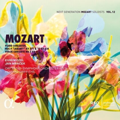 Jan Mracek, Evren Ozel, ORF Radio Sinfonie Orchester & Wolfgang Amadeus Mozart (1756-1791) - Violin Concerto No.2 - Piano Concertos Nos.9 & 12