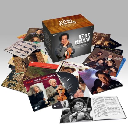 Itzhak Perlman, Johann Sebastian Bach (1685-1750), Ludwig van Beethoven (1770-1827), Felix Mendelssohn-Bartholdy (1809-1847), … - Perlman-The Compl. Warner Classics Recordings (Boxset, 78 CD)