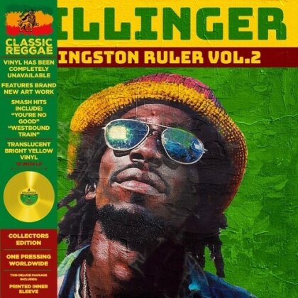 Dillinger - Kingston Ruler Vol. 2 (Culture Factory, Édition Deluxe, Édition Limitée, Yellow Vinyl, LP)