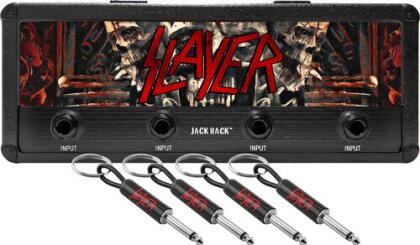 Pluginz Slayer Jack Rack W/4 Gtr Plug Keychains