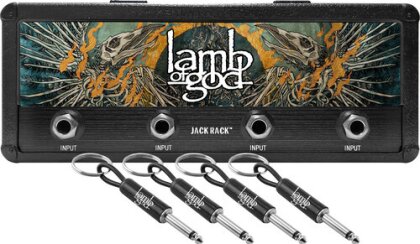 Pluginz Lamb Of God Jack Rack W/4 Gtr Plug Keychai
