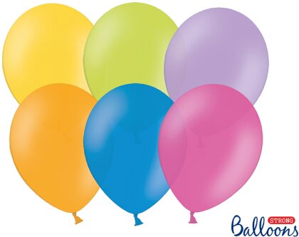 Ballone pastell mix (kräftig)