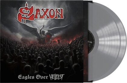 Saxon - Hell, Fire And Damnation - Eagles Over Hellfest (Silver Vinyl, 2 LPs)