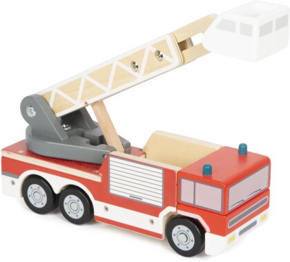 Feuerwehr mit Drehleiter