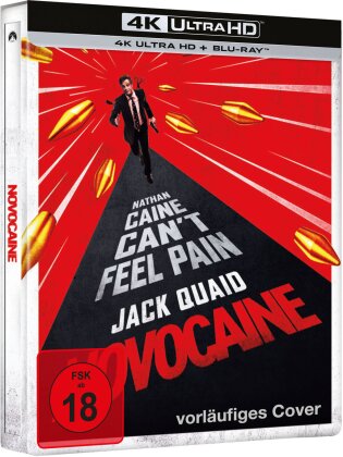 Novocaine - Mr. No Pain (2025) (Limited Edition, Steelbook, 4K Ultra HD + Blu-ray)