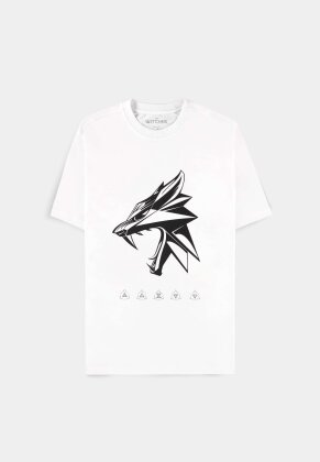 The Witcher - Wolf Head Short Sleeved Men's T-shirt