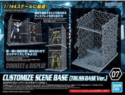 Customized Scene Base - Truss Base - 30 Minutes Missions - 1/144