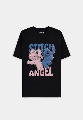 Lilo & Stitch - Stitch and Angel Men's Short Sleeved T-shirt