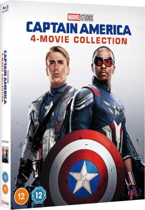 Captain America - 4-Movie Collection (4 Blu-rays)