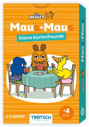 TRÖTSCH - Die Maus Mau-Mau KartenspielMau(s)-Mau(s) Kleine Kartenfreunde | Ab 4 Jahren