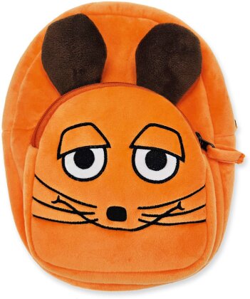 TRÖTSCH - Die Maus Plüsch-Rucksack Rucksack aus Plüsch | Ab 3 Jahren