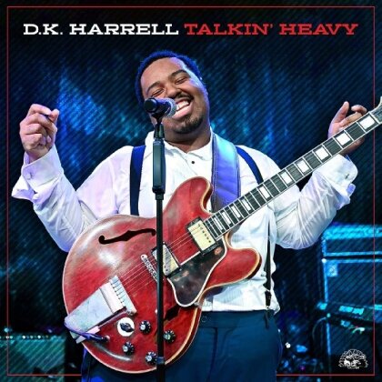 D.K. Harrell - Talkin Heavy (Translucent Blue Vinyl, LP)