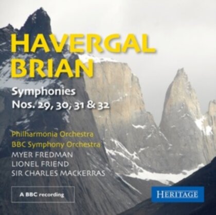 Havergal Brian (1876-1792), Myer Fredman, Lionel Friend, Sir Charles Mackerras, … - Symphonies 29 & 30 & 31 & 32