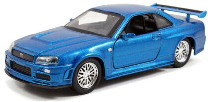 1:32 Ff - Brian's Nissan Skyline Gt-R (R34) Blue