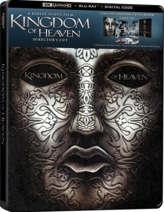 Kingdom Of Heaven (2005) (Limited Edition, Steelbook, 4K Ultra HD + 2 Blu-rays)