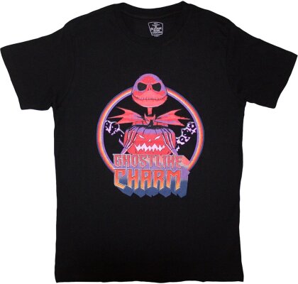 Nightmare Before Christmas,The - Ghostlike Charm (Black) T-Shirt