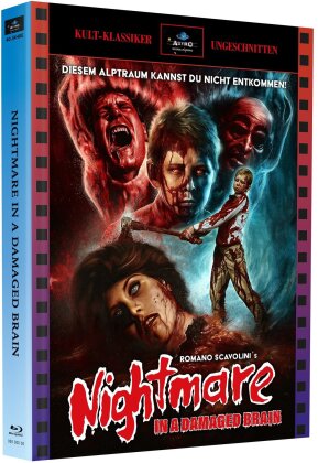 Nightmare in a Damaged Brain (1981) (Kult-Klassiker, Cover A, Limited Edition, Mediabook, Uncut)