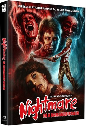 Nightmare in a Damaged Brain (1981) (Cover J, Limited Edition, Mediabook)