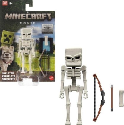 Minecraft - Minecraft 4In Skeleton Figure With Accessories