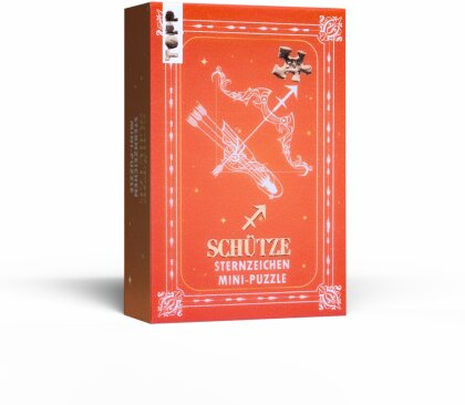 Sternzeichen Mini-Puzzle Schütze