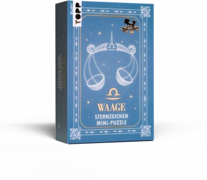 Sternzeichen Mini-Puzzle Waage