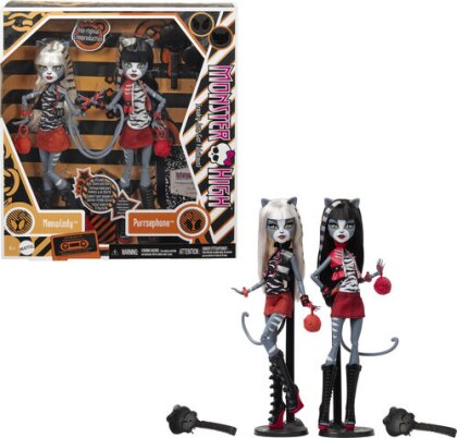 Monster High - Monster High Meowlody And Purrsephone Dolls 2 Pack