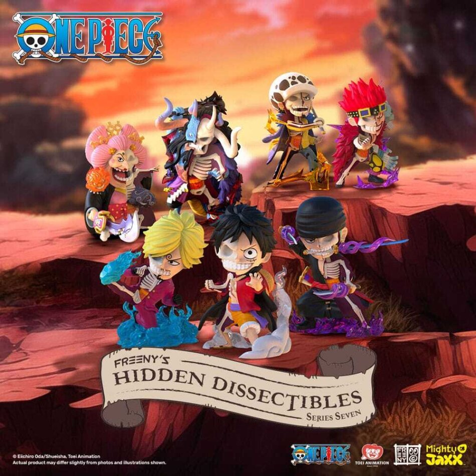 One Piece - Freeny's Hidden Dissectibles Wano 4 inch Vinyl Figure Blind Box Display (6)