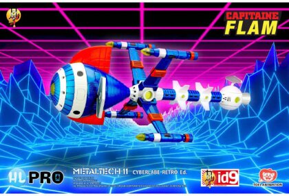 Cyberlabe Retro Edition - Metaltech 11 - Capitaine Flam - 23.5 cm