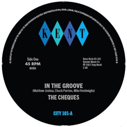 The Cheques & The Merits - In The Groove/Arabian Jerk (7" Single)