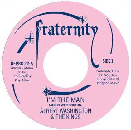 Albert Washington & The Kings - I'm The Man (7inch Single) (7" Single)
