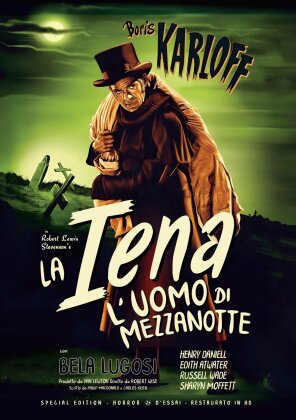 La Iena - L'uomo di mezzanotte (1945) (Horror d'Essai, + Poster, n/b, Edizione Restaurata, Edizione Speciale)