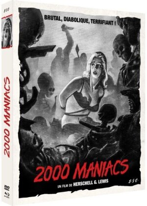 2000 Maniacs (1964) (+ Booklet, Édition Limitée, Blu-ray + DVD)
