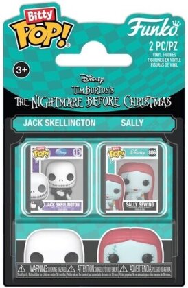 Bitty Pop The Nightmre Before Christmas - Bitty Pop Nbx 2 Pack Jack & Sally