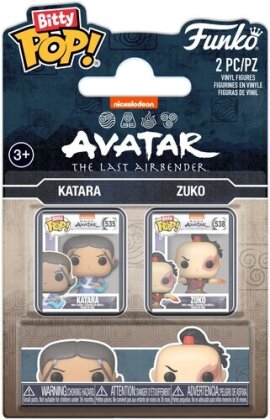 Bitty Pop Avatar The Last Airbender - Bitty Pop Avatar Tla 2 Pack Katara & Zuko