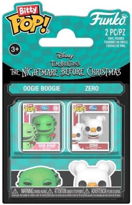 Bitty Pop The Nightmre Before Christmas - Bitty Pop Nbx 2 Pack Oogie & Zero