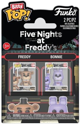 Bitty Pop Five Nights At Freddys - Bitty Pop Fnaf 2 Pack Freddy & Bonnie