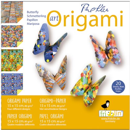 Art Origami Schmetterling Klee
