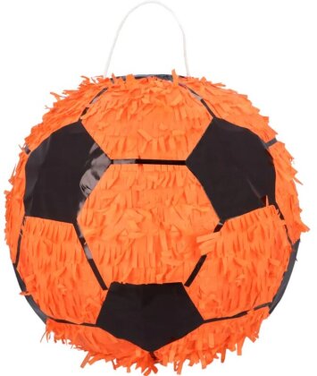 Pinata Fussball orange