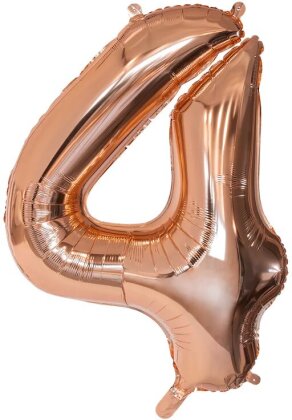 Heliumballon rose gold 4